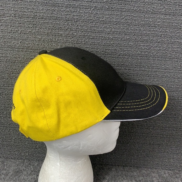 Nascar Sprint Cup Series Hat Men's Adjustable Black Yellow Strapback by Octagon - Picture 8 of 13